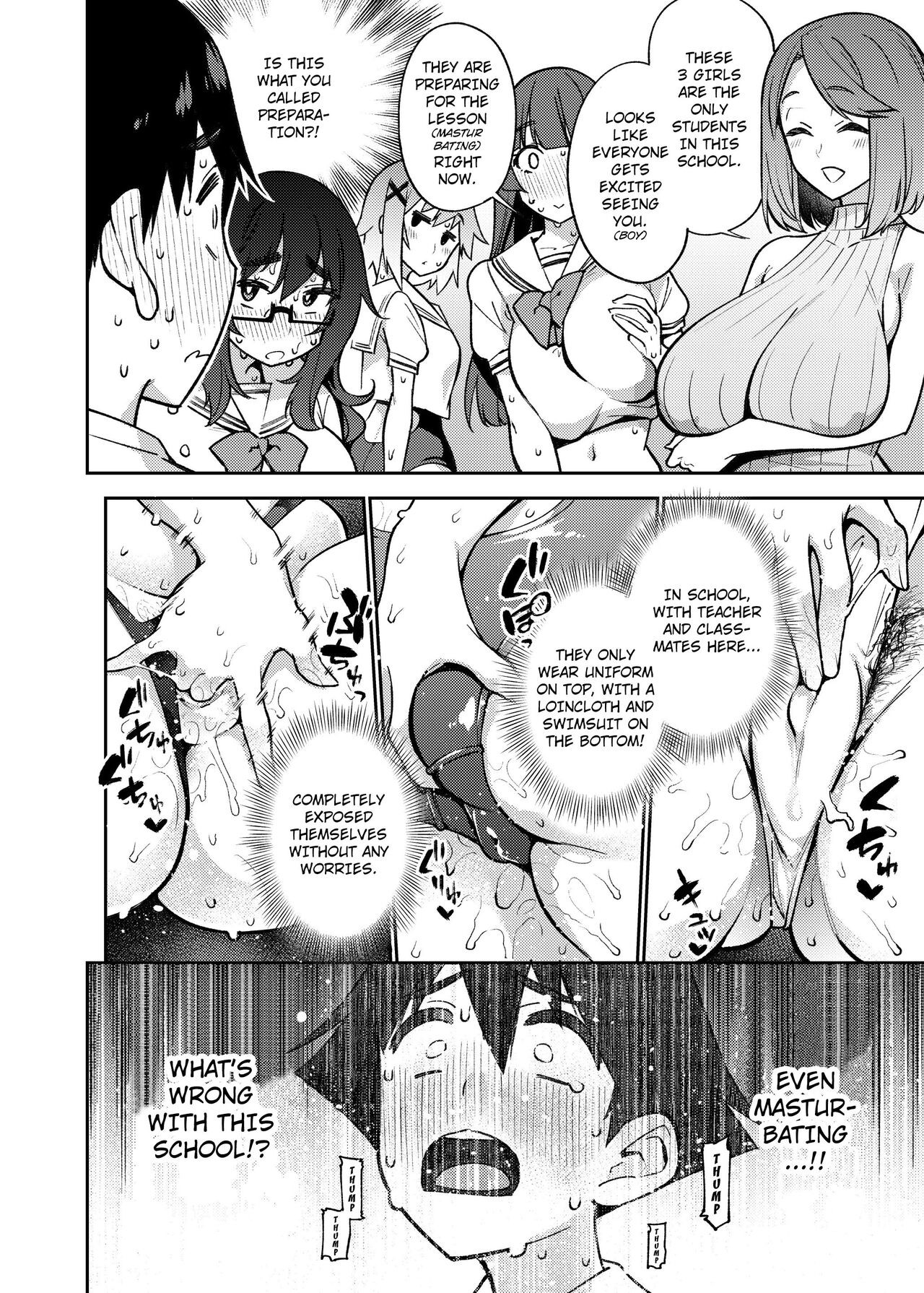 hentai manga The Only Penis Material ~On a Remote Island for Practical Sex Education~